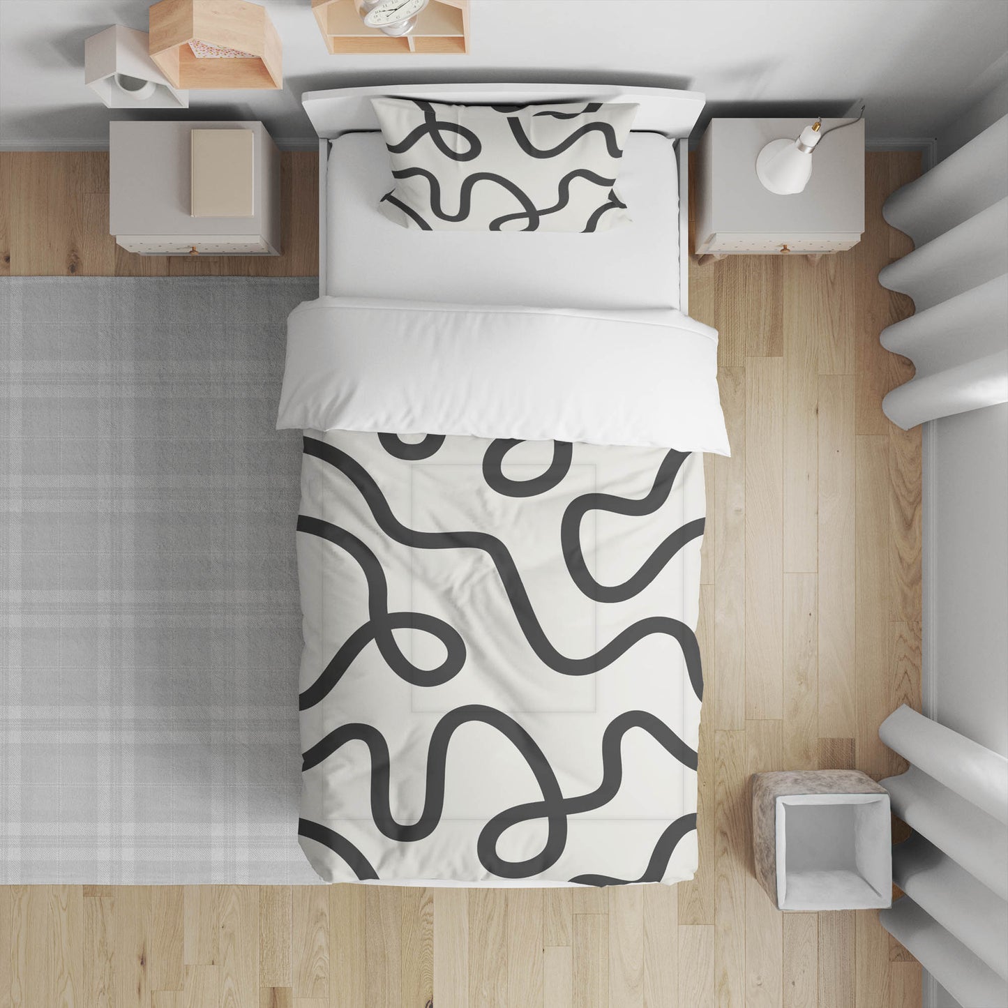 Squig Comforter Set