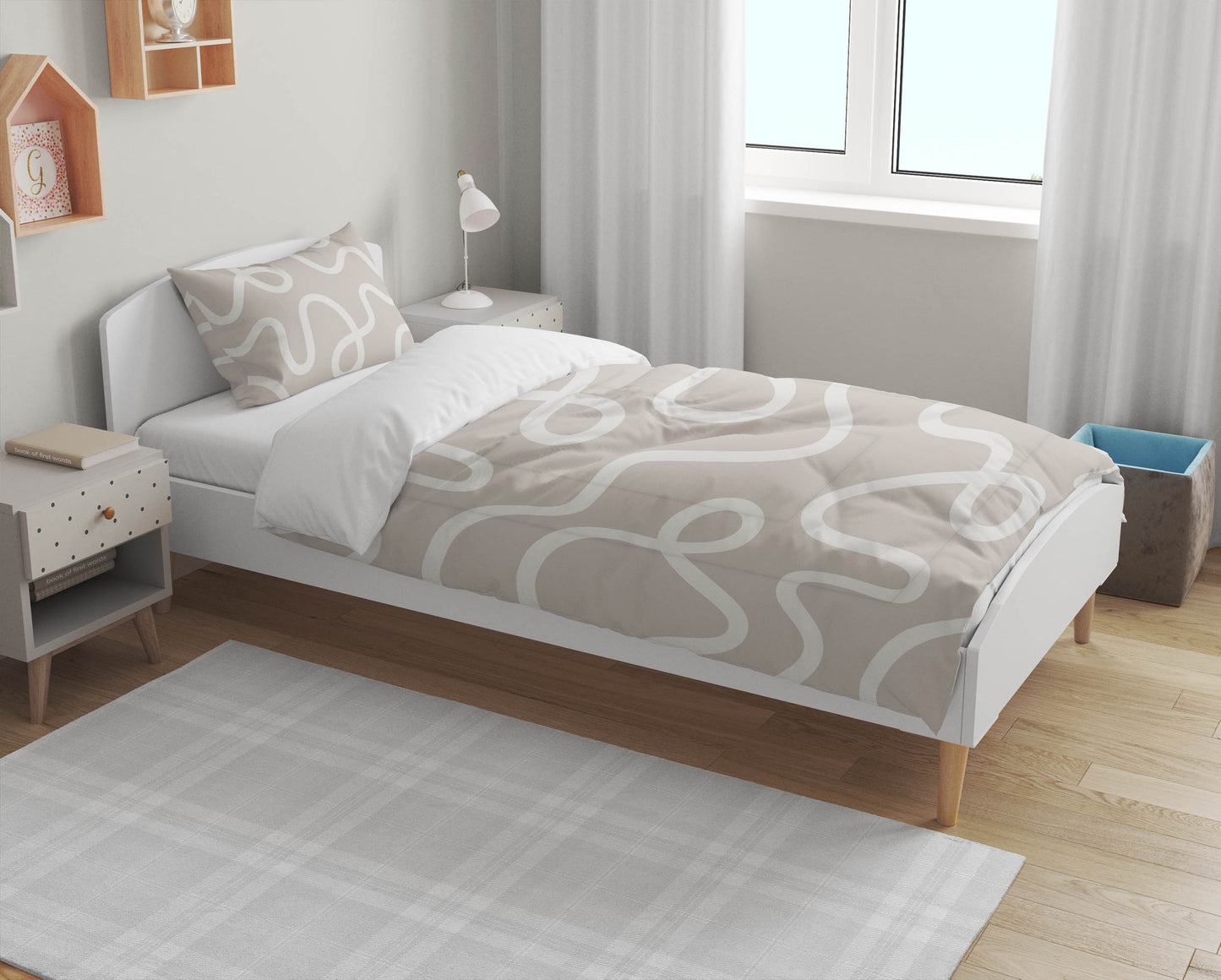 Squig Comforter Set