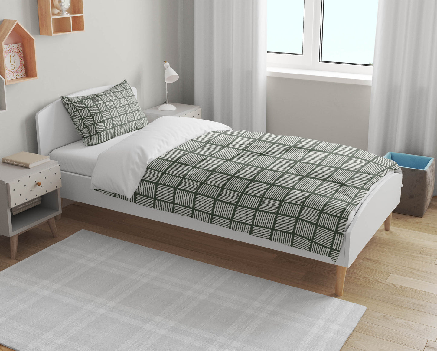 Tally Blocks Comforter Set