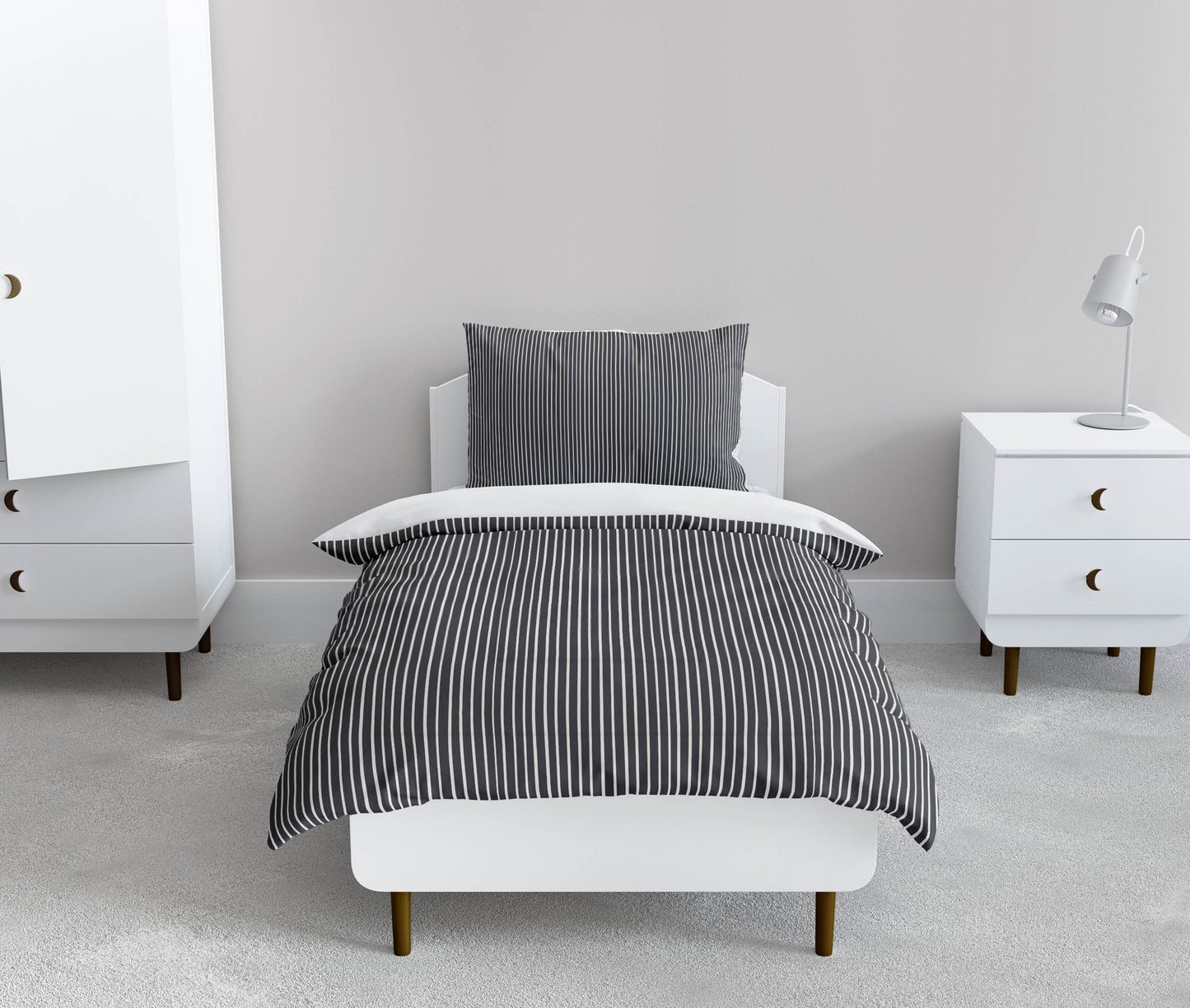 Random Stripes Comforter Set