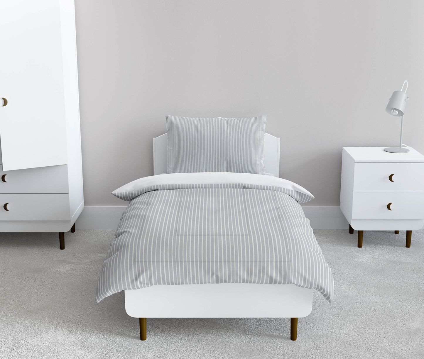 Random Stripes Comforter Set
