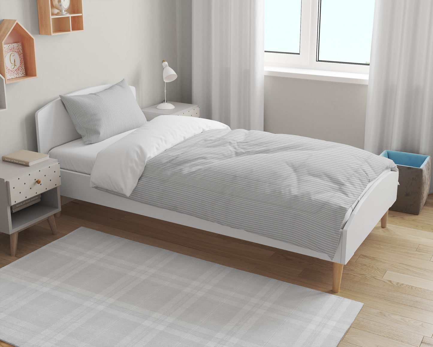 Random Stripes Comforter Set