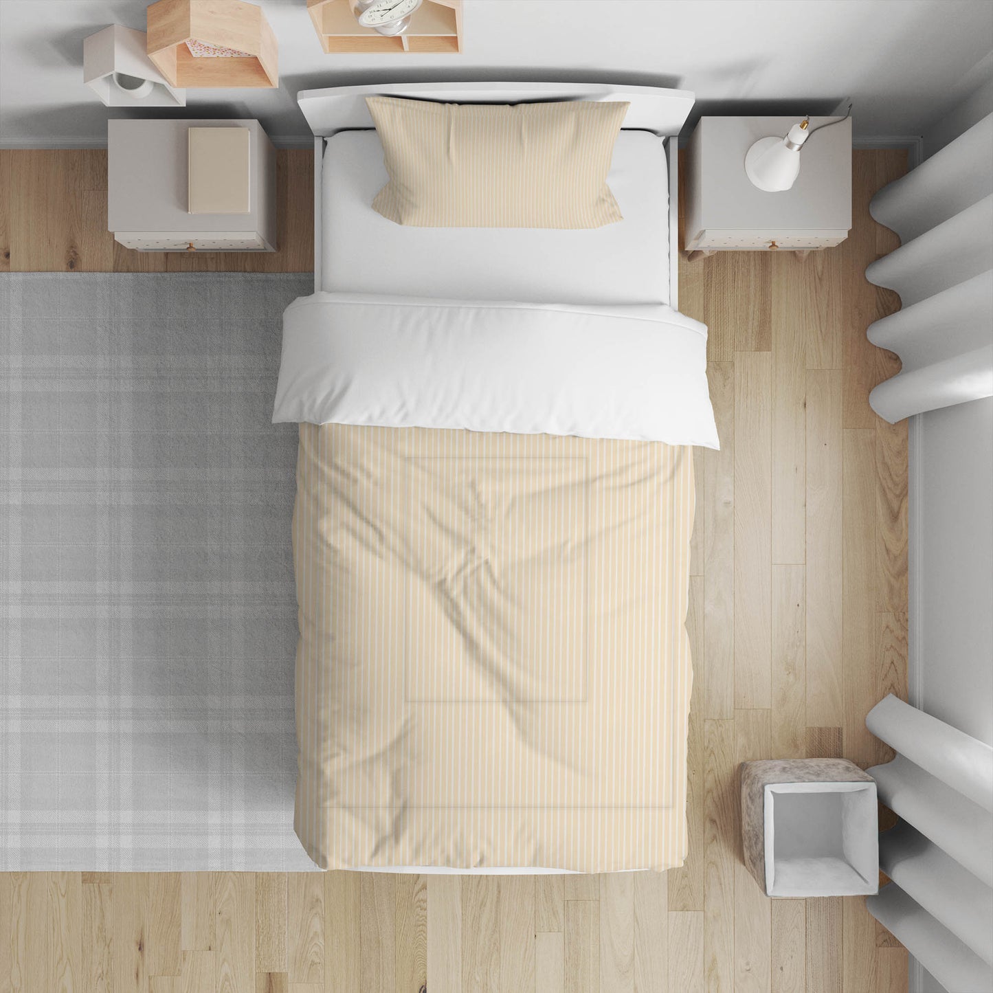Random Stripes Comforter Set