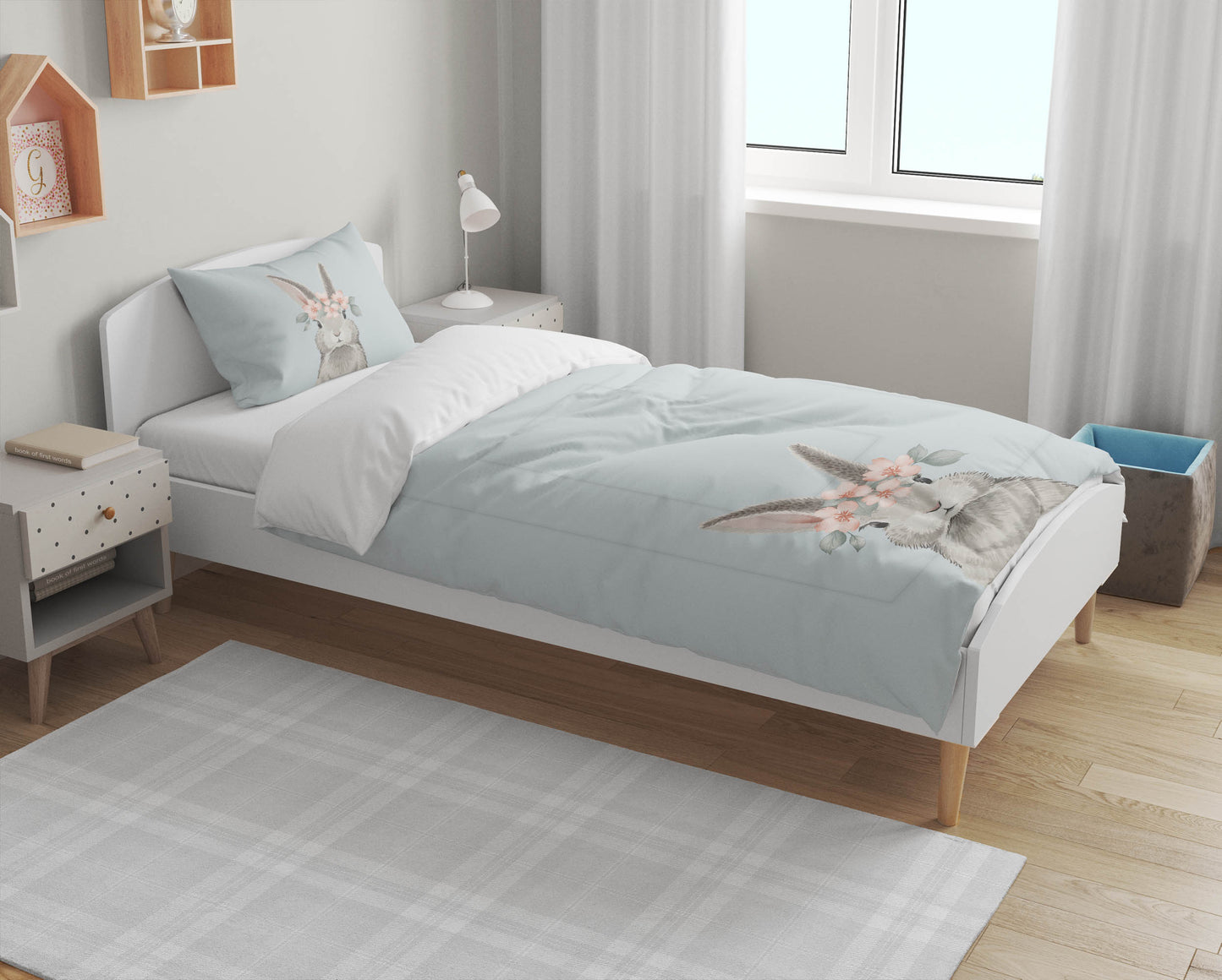 Bunny Comforter Set