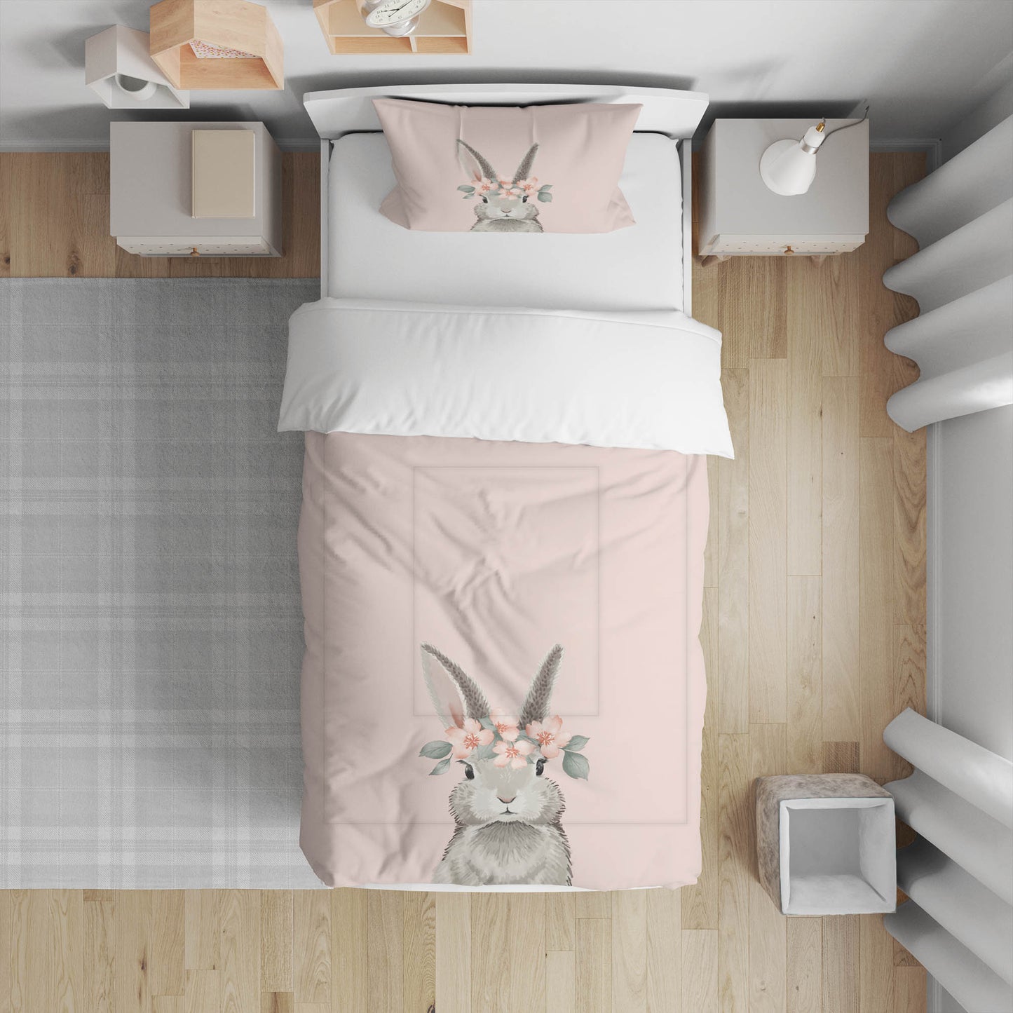 Bunny Comforter Set