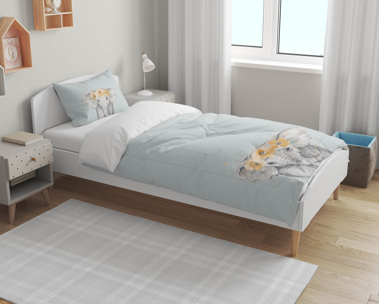 Elephant Comforter Set
