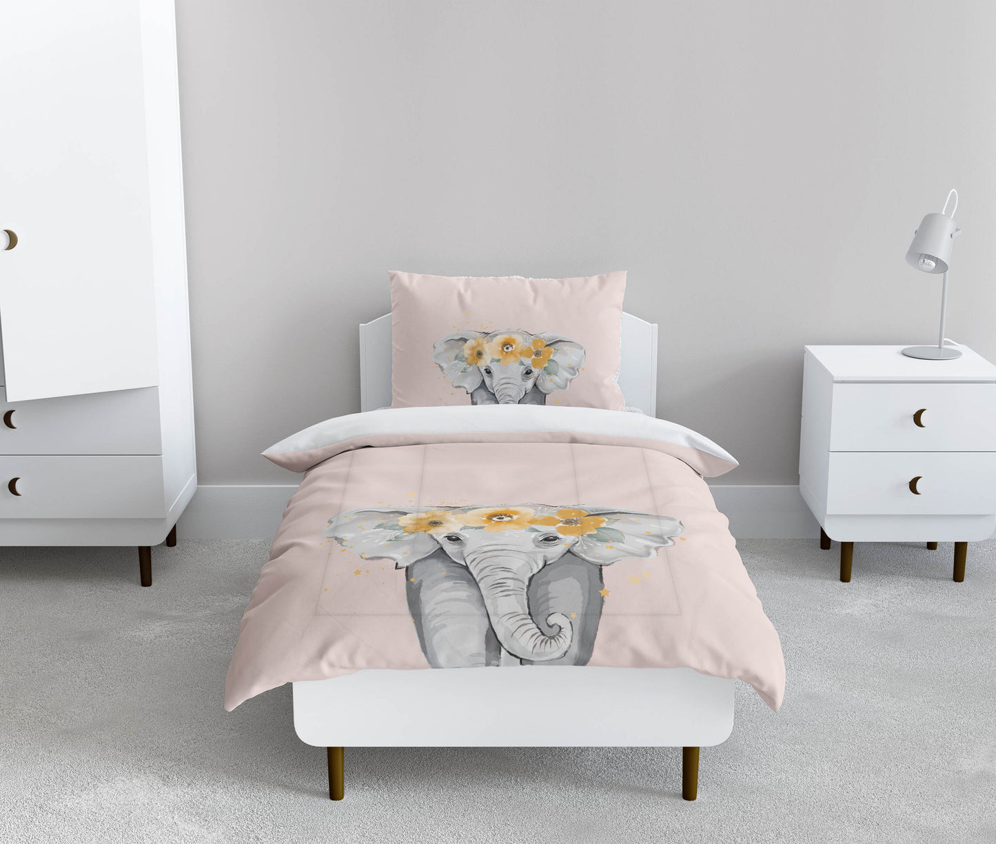 Elephant Comforter Set