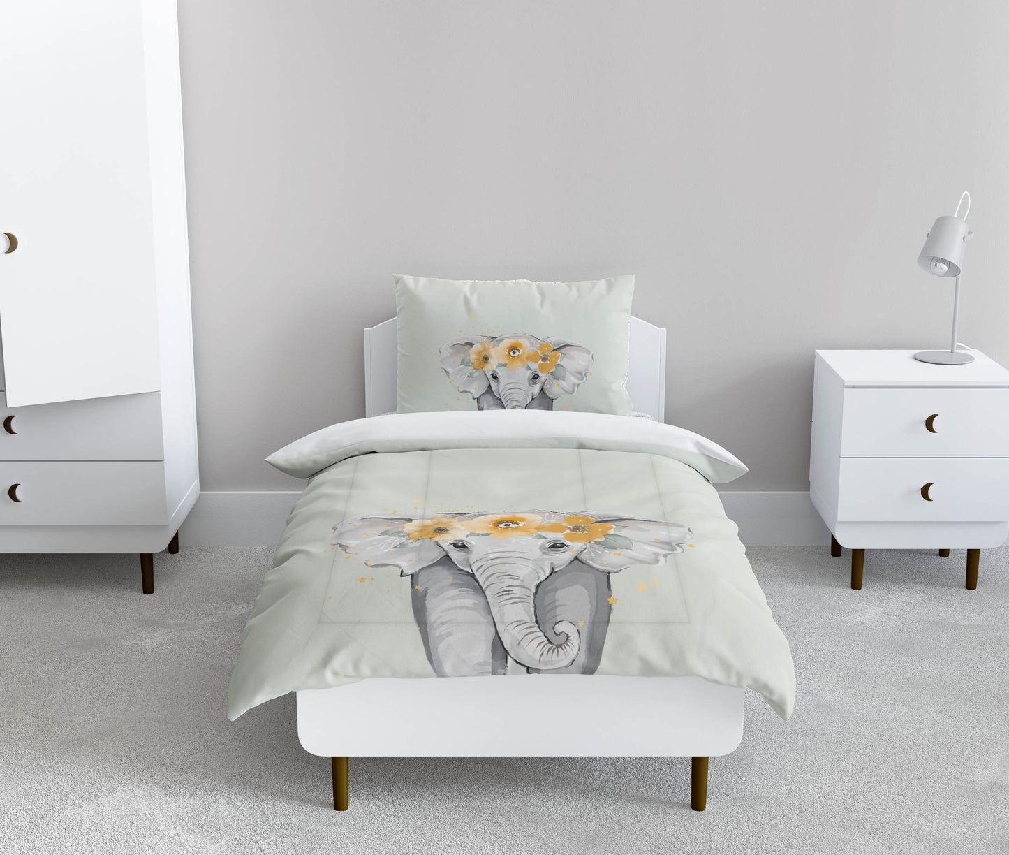 Elephant Comforter Set
