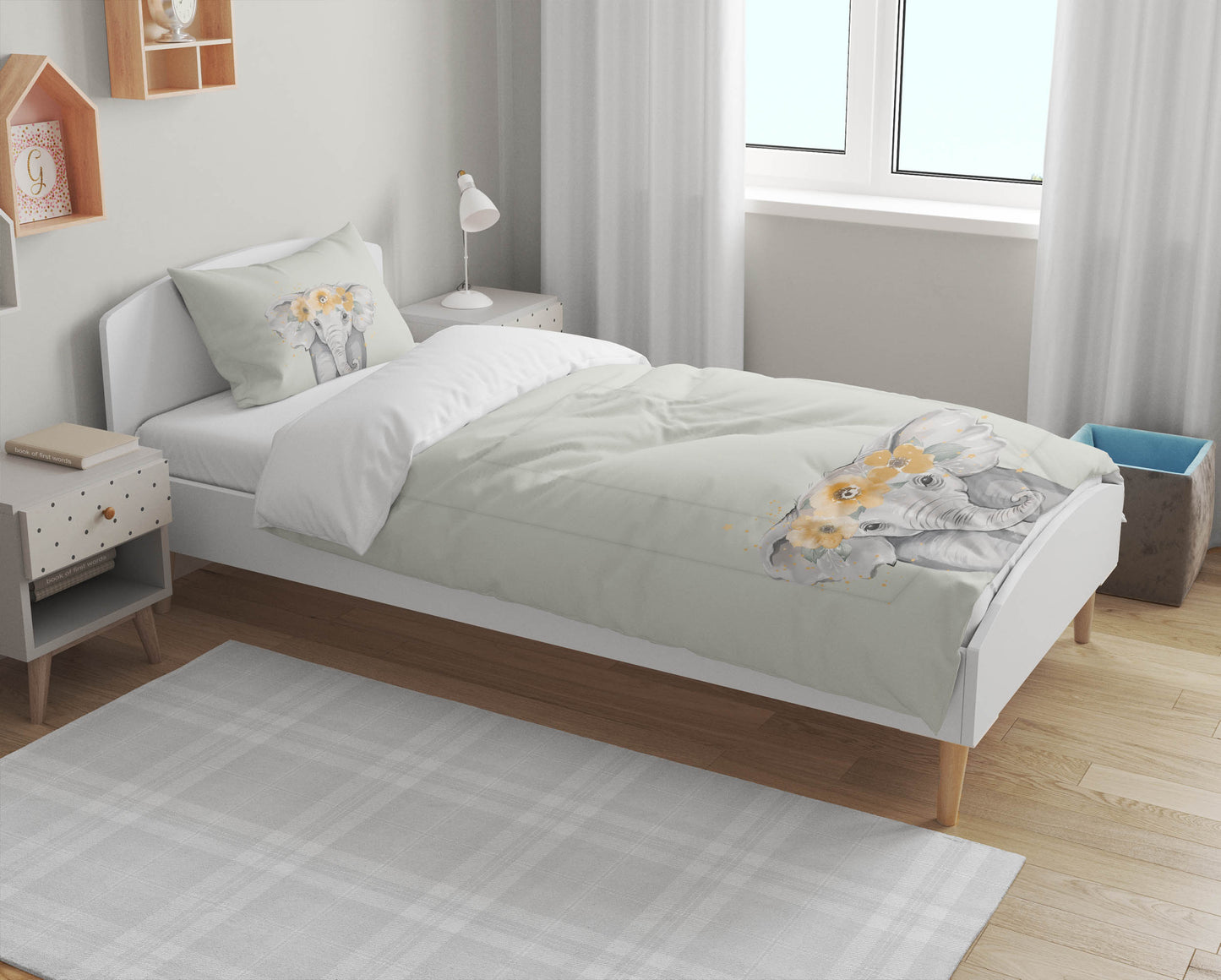 Elephant Comforter Set