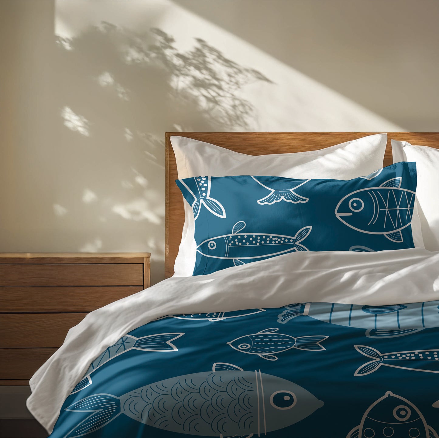 Here Fishy Fishy Fishy Comforter Set
