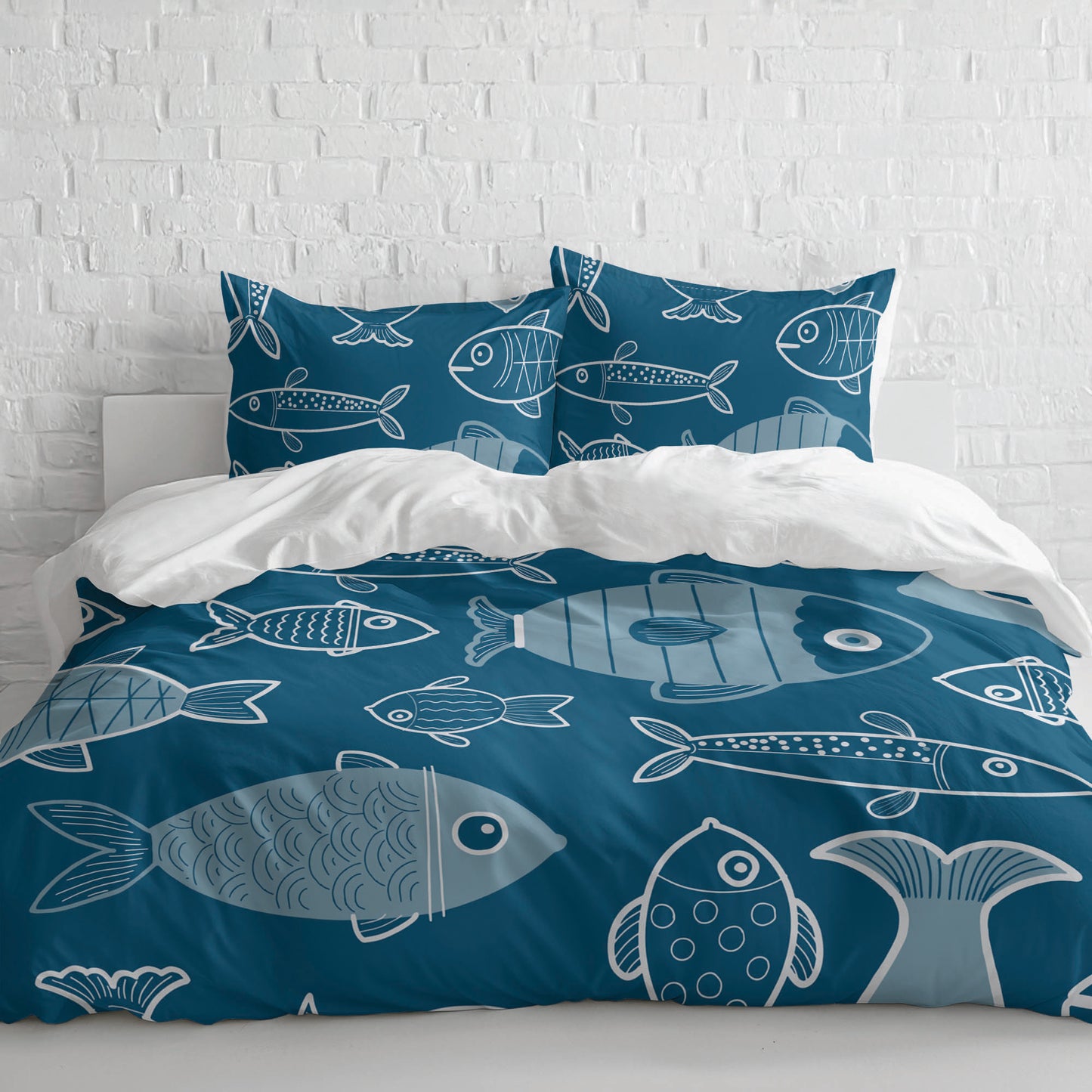 Here Fishy Fishy Fishy Comforter Set