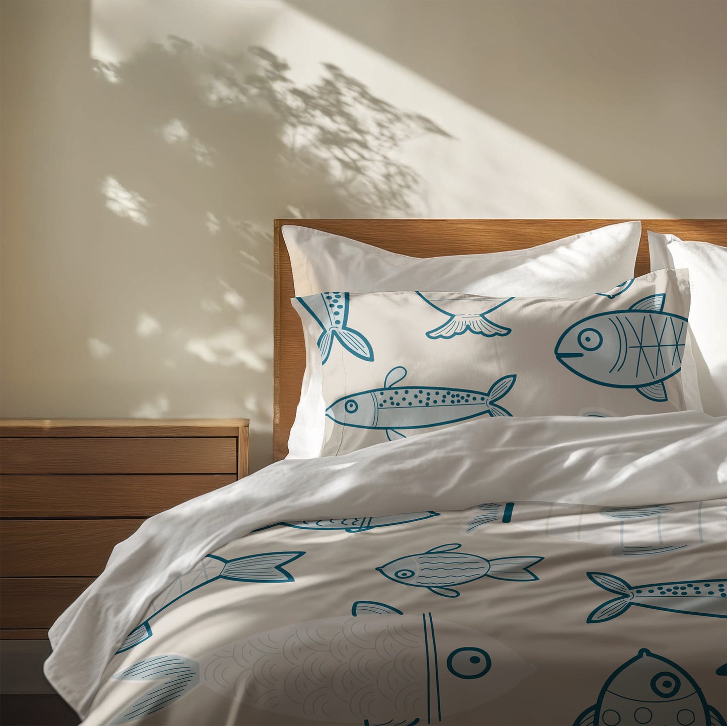 Here Fishy Fishy Fishy Comforter Set