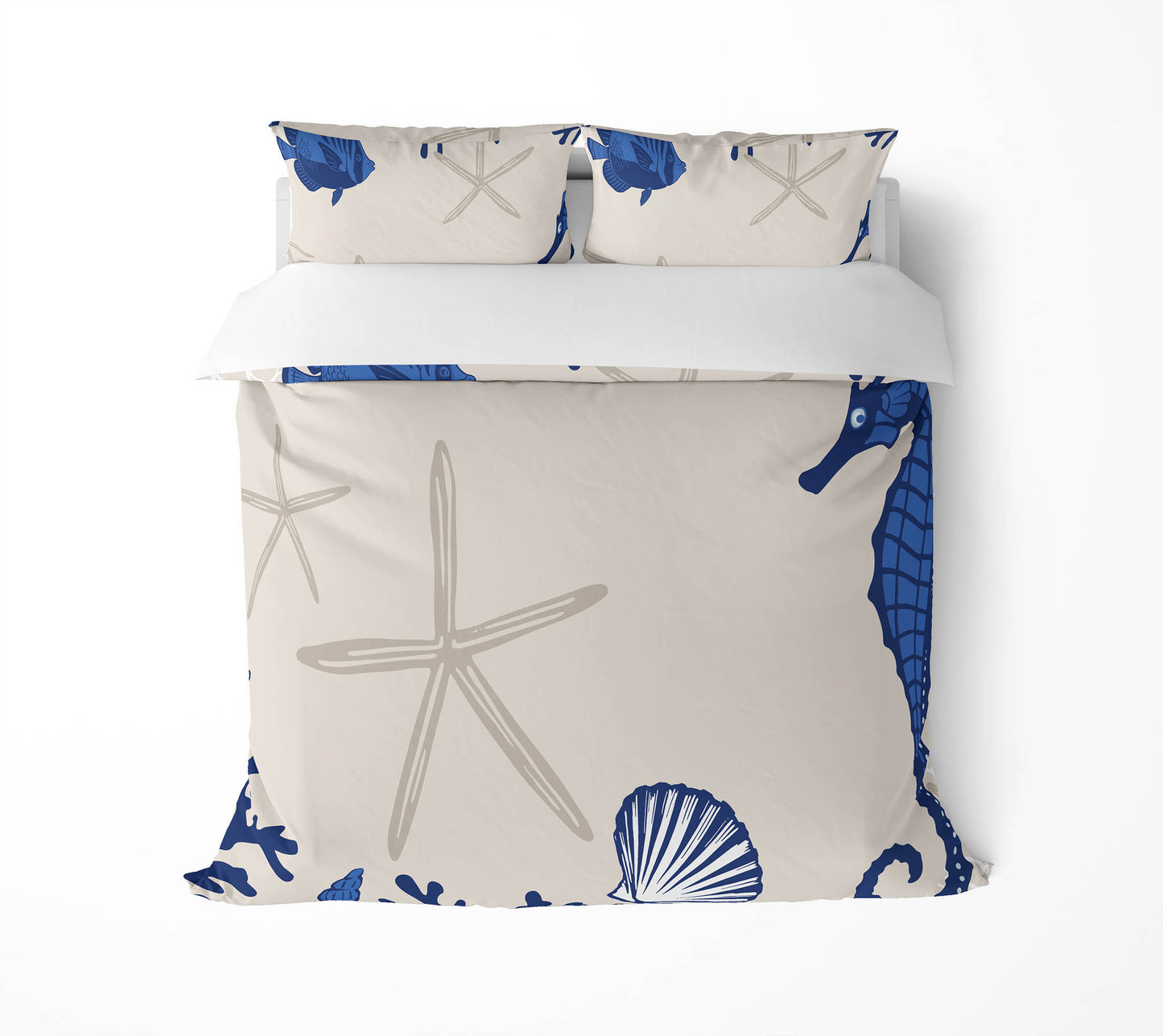 Coral & Seahorse Comforter Set