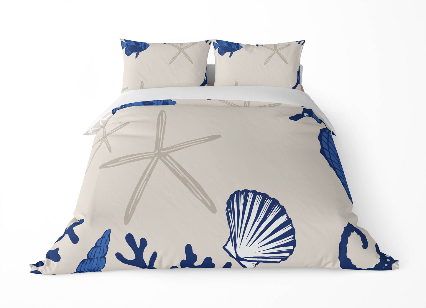 Coral & Seahorse Comforter Set