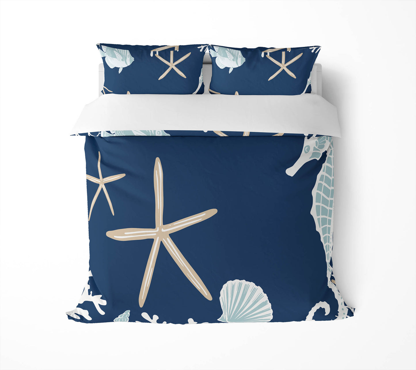Coral & Seahorse Comforter Set