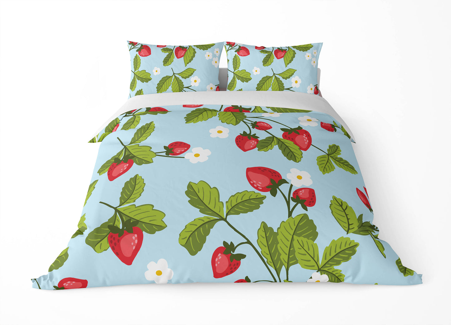 Strawberries Comforter Set