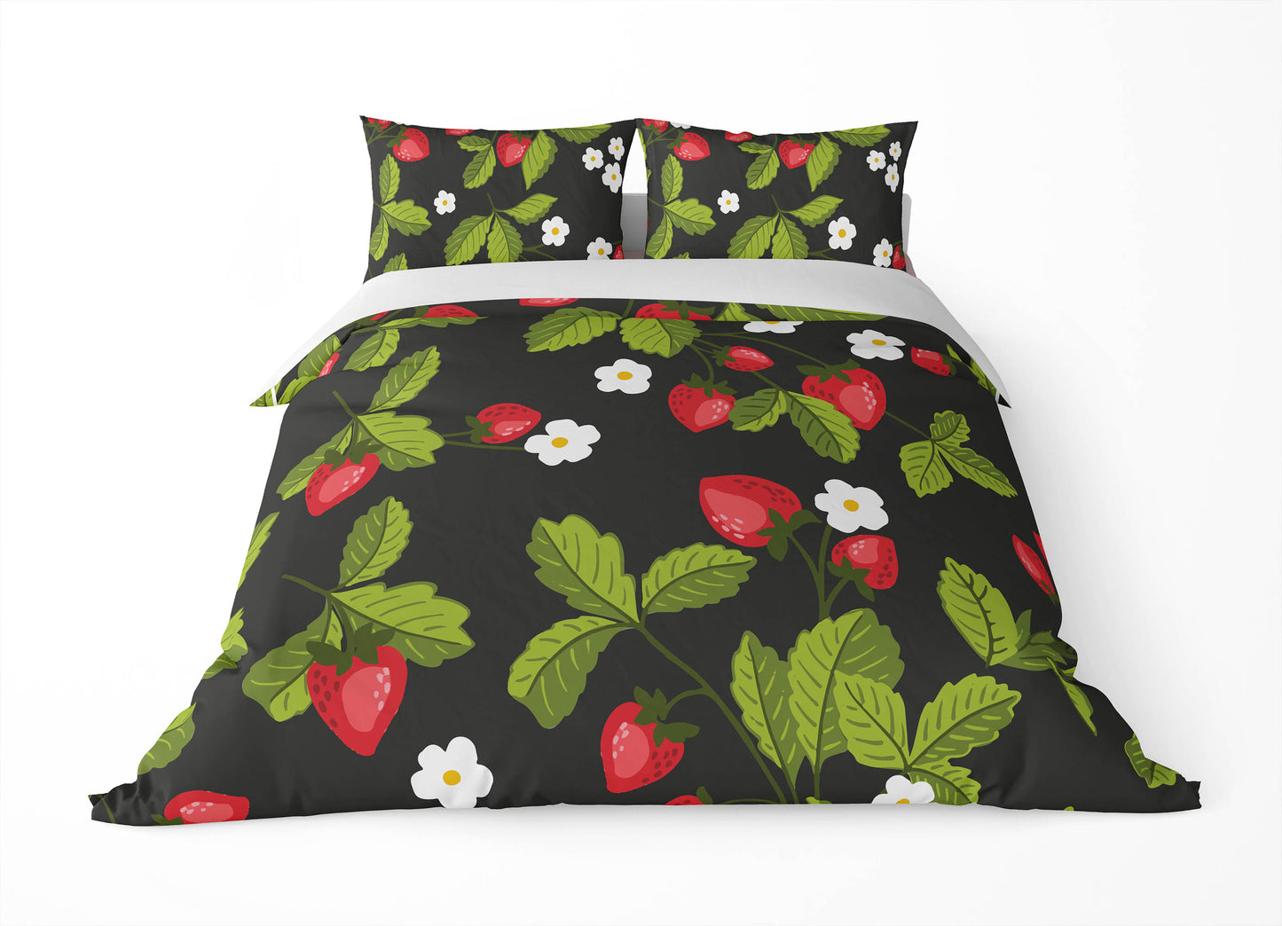 Strawberries Comforter Set