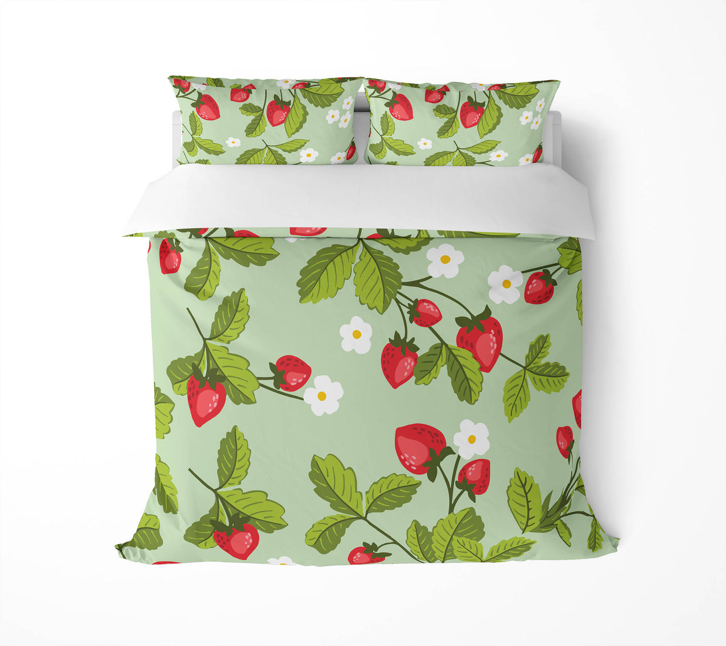 Strawberries Comforter Set