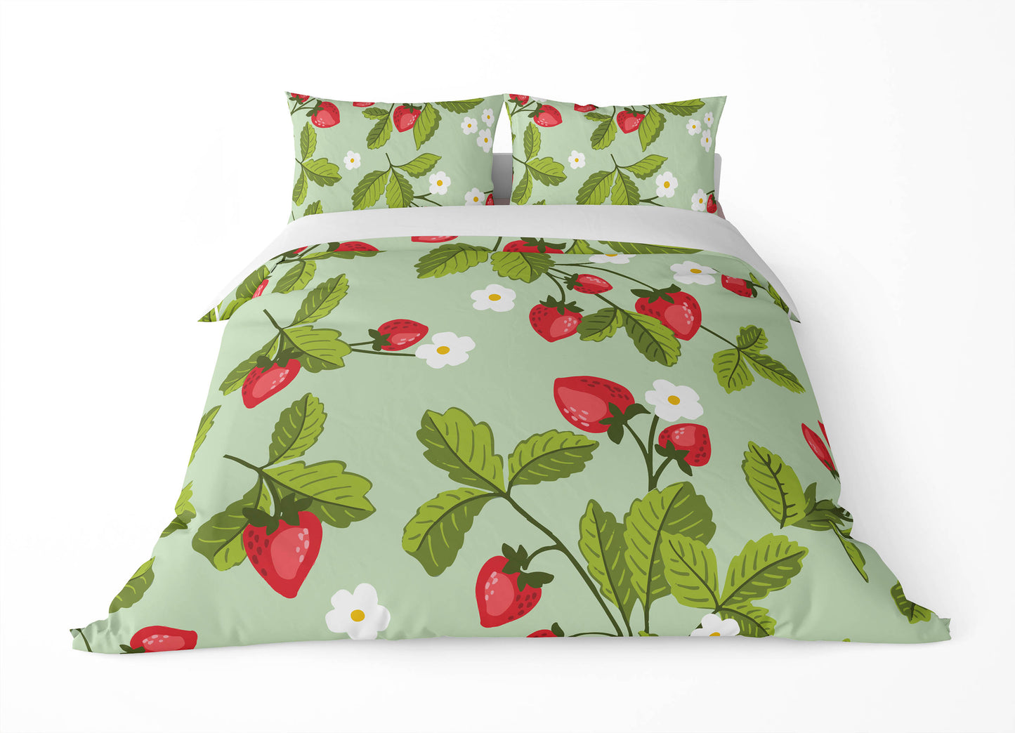 Strawberries Comforter Set