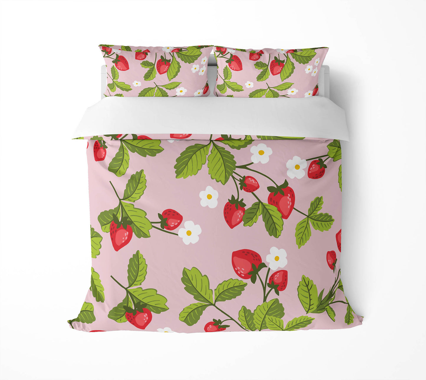 Strawberries Comforter Set
