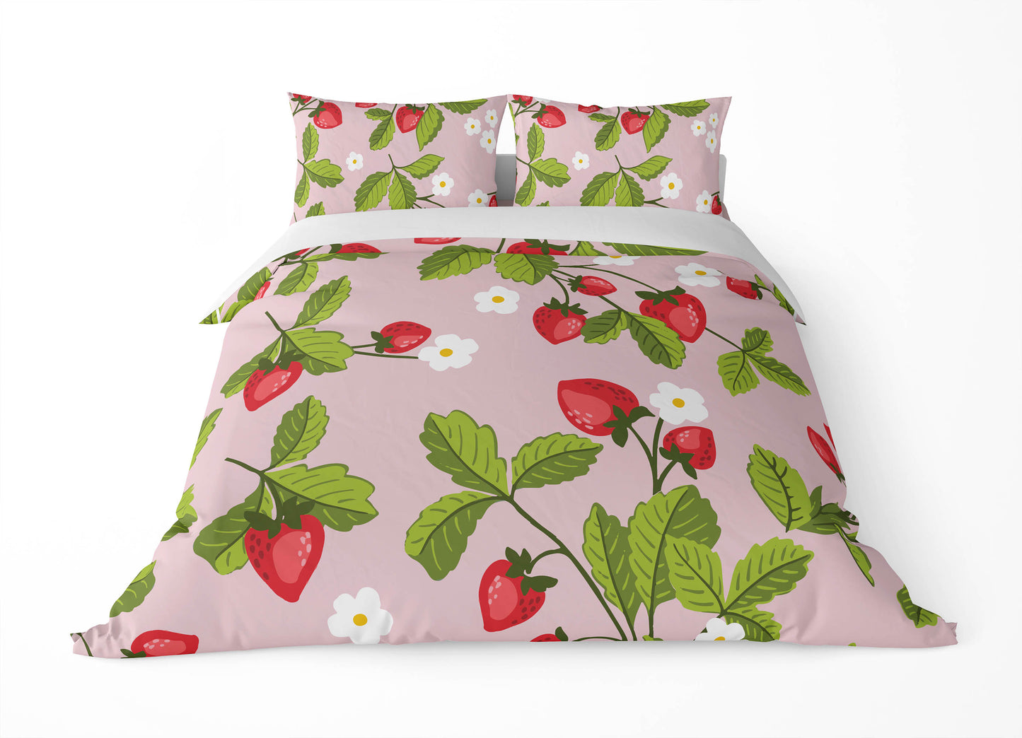Strawberries Comforter Set