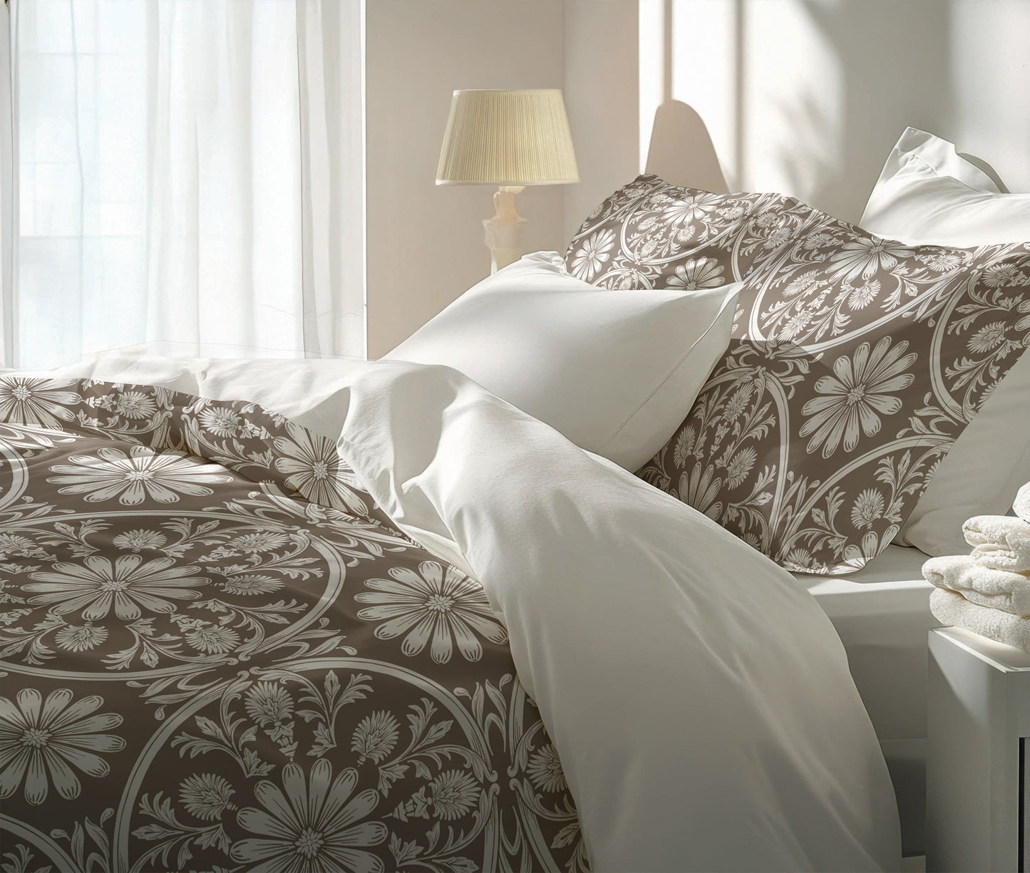 Daisy Tile Comforter Set