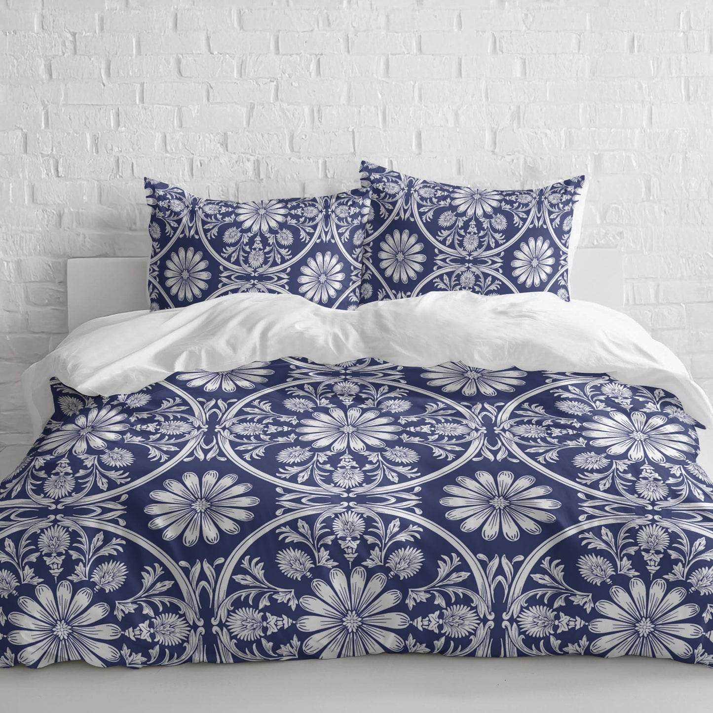 Daisy Tile Comforter Set