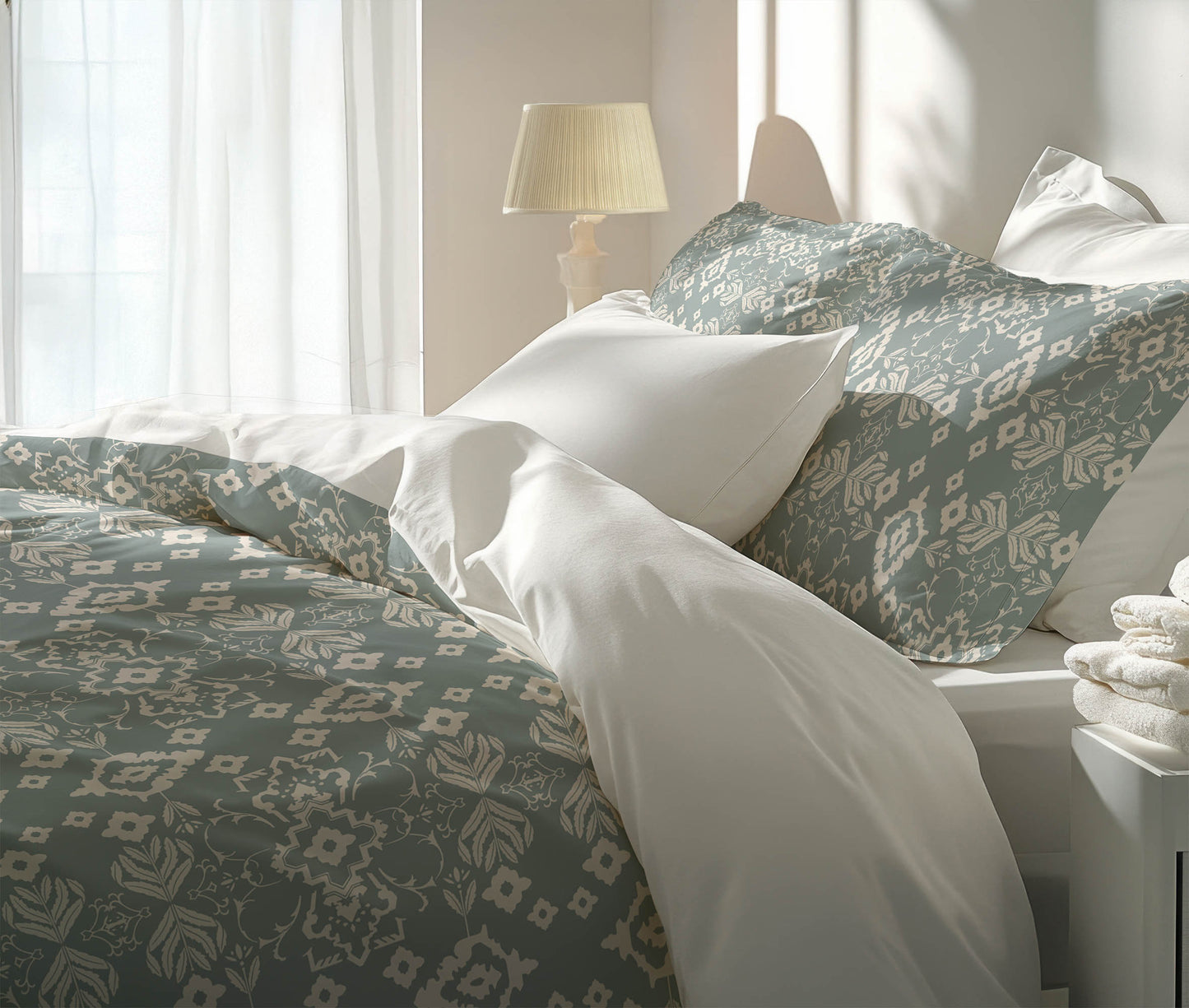 Block Comforter Set