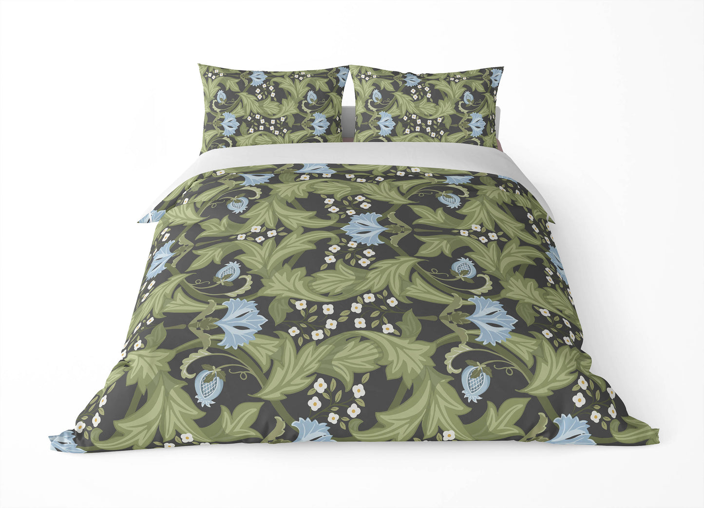 Ogee Leaf Comforter Set
