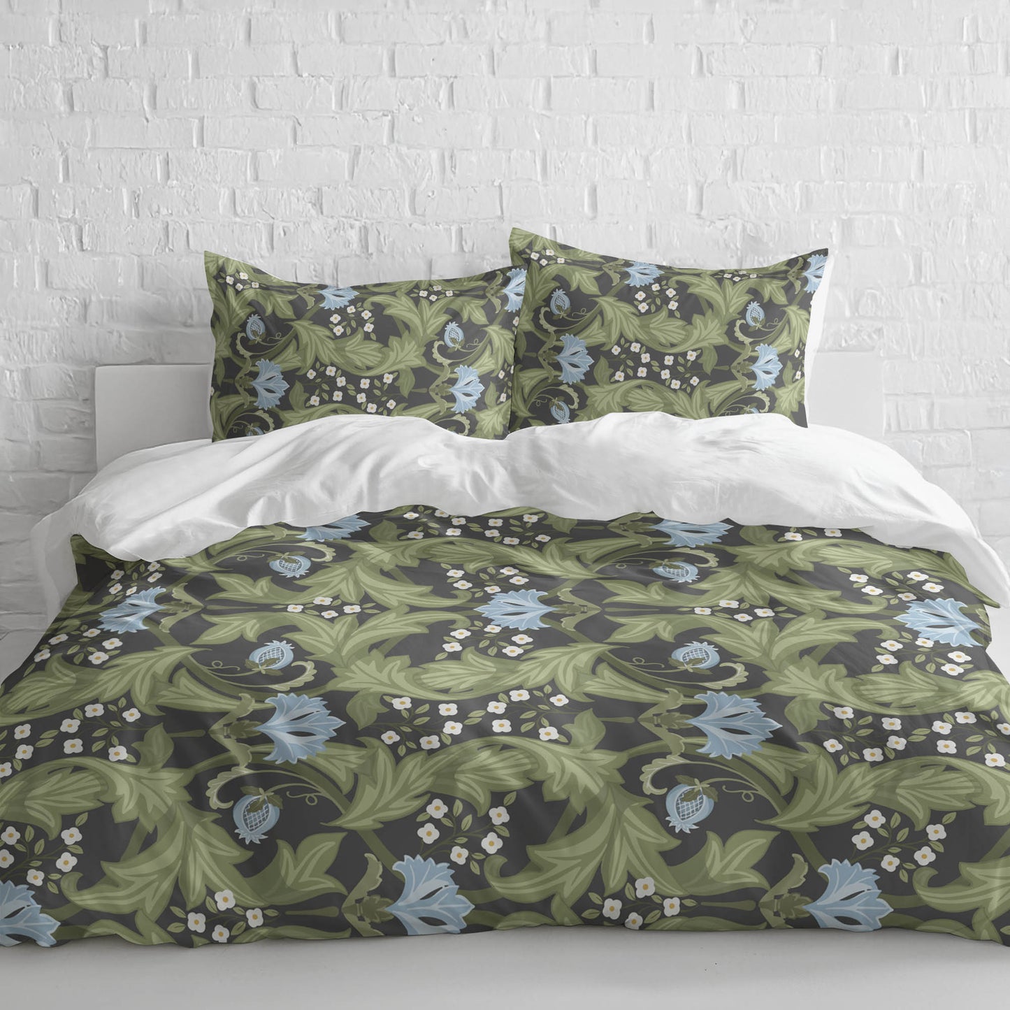 Ogee Leaf Comforter Set