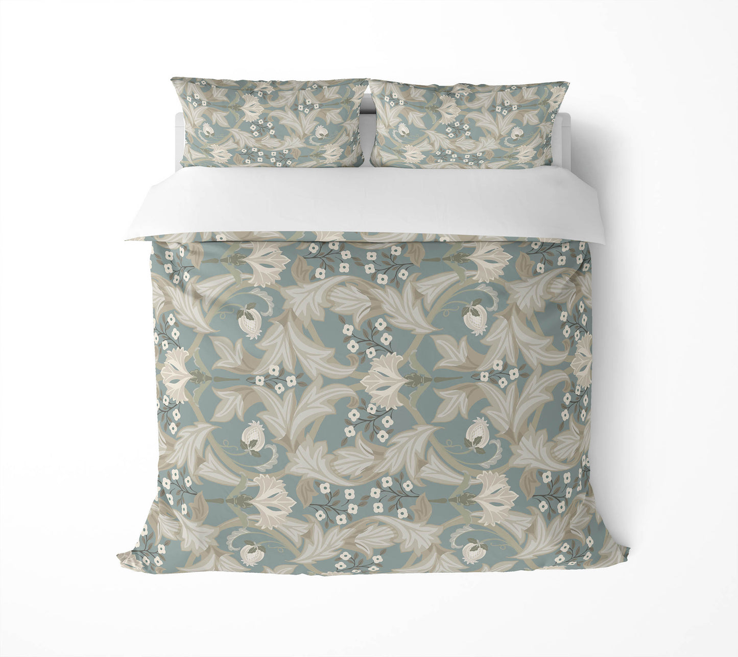 Ogee Leaf Comforter Set