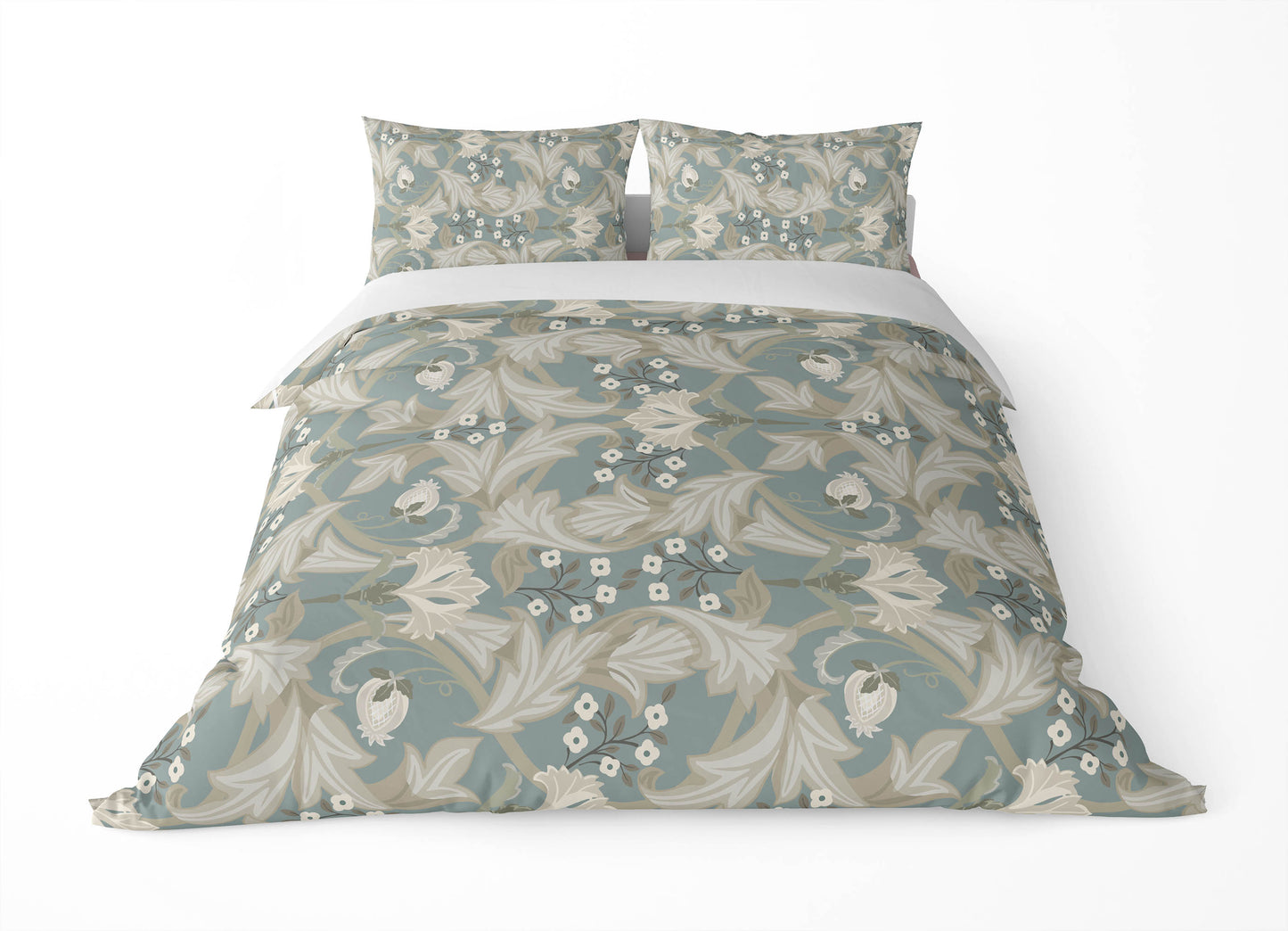 Ogee Leaf Comforter Set
