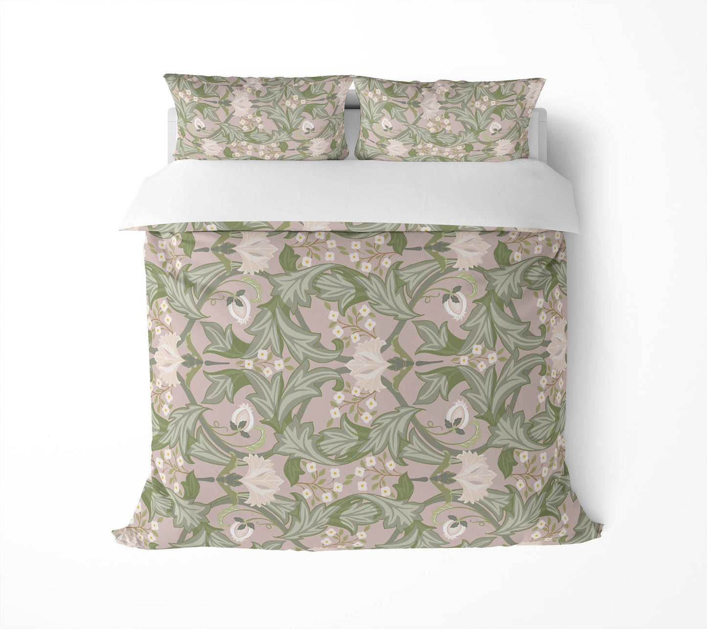 Ogee Leaf Comforter Set