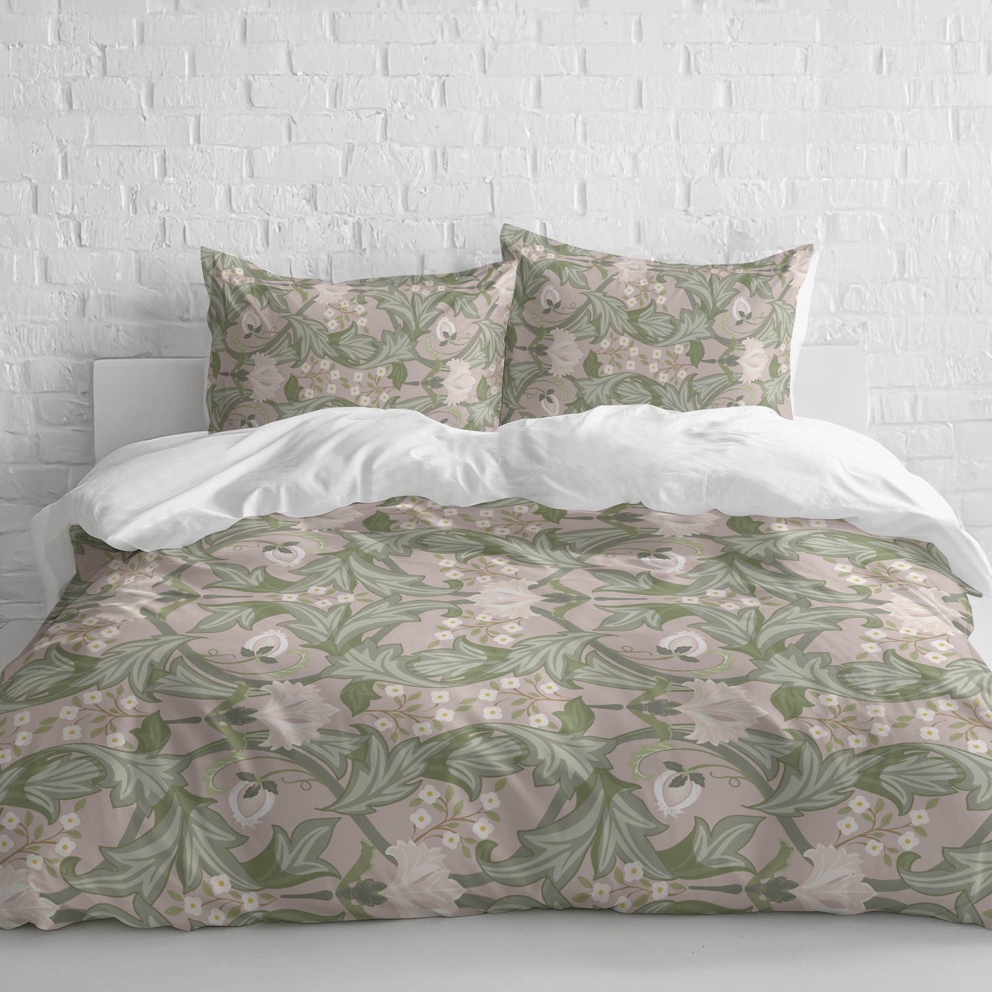Ogee Leaf Comforter Set