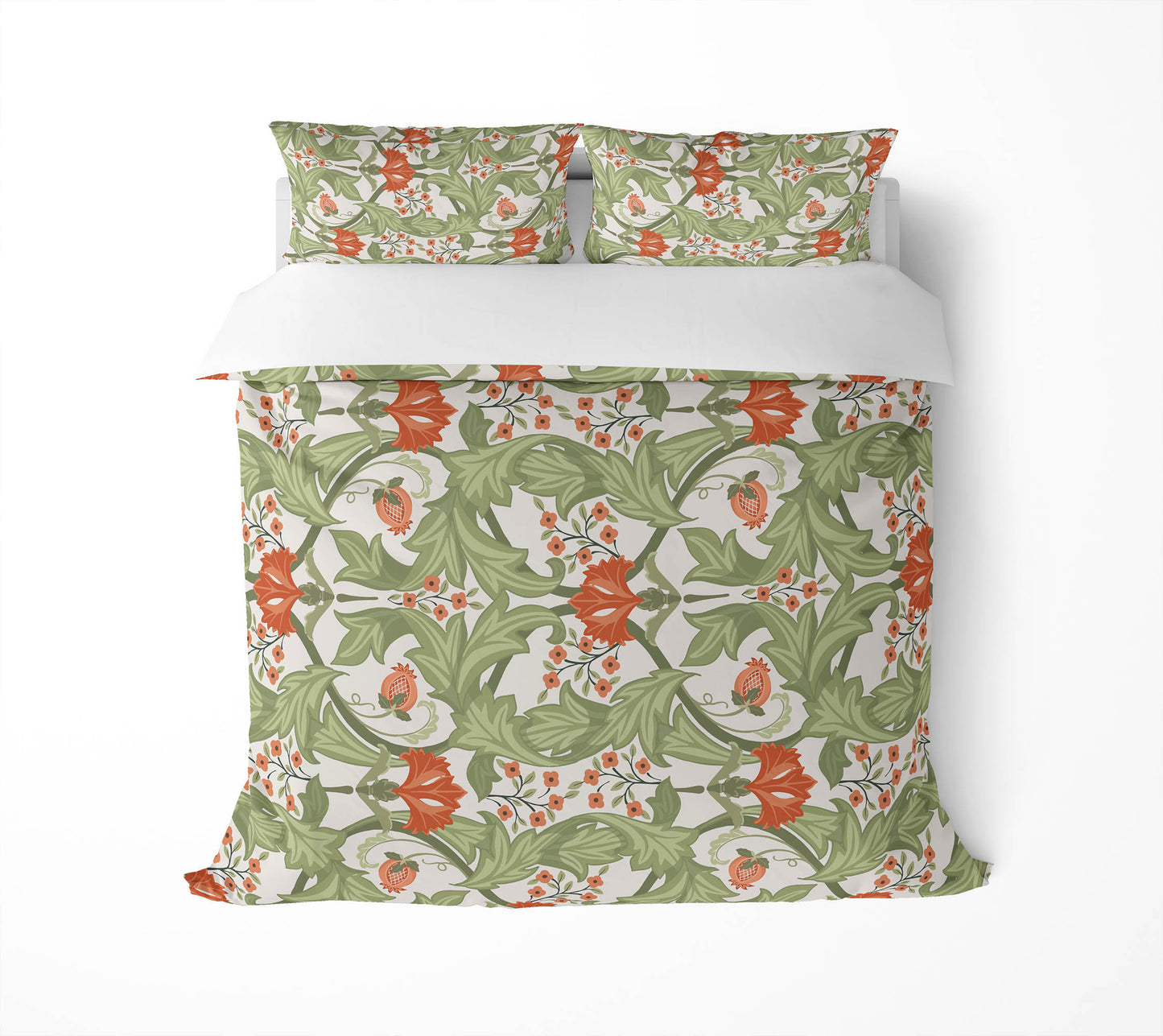 Ogee Leaf Comforter Set