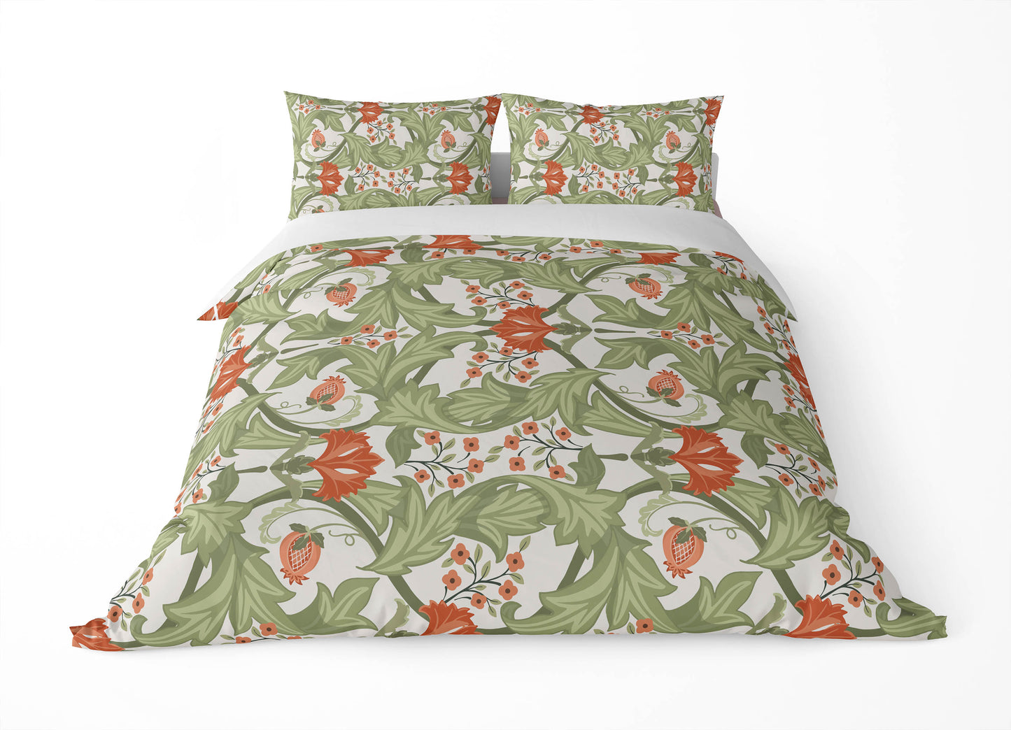 Ogee Leaf Comforter Set