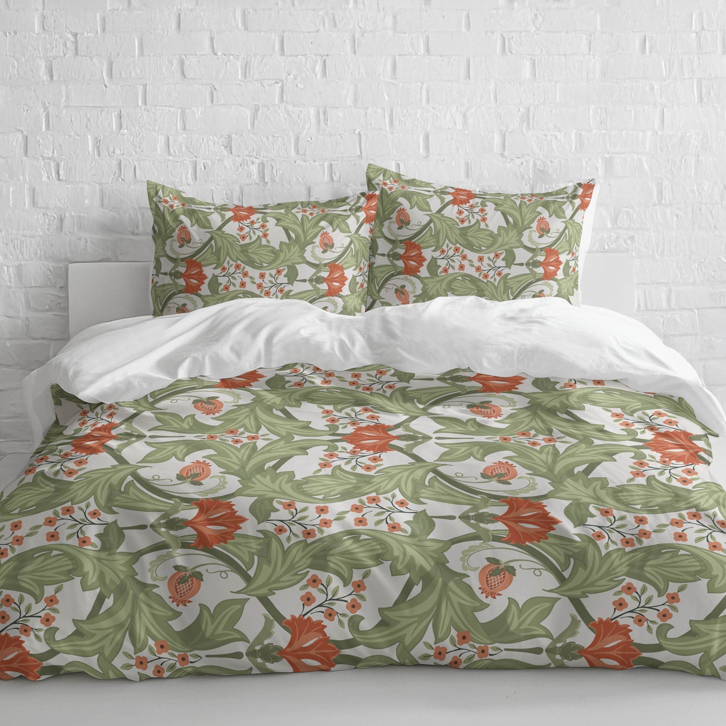 Ogee Leaf Comforter Set