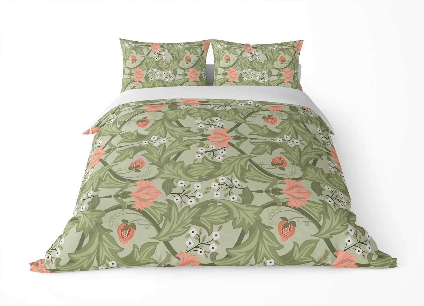 Ogee Leaf Comforter Set