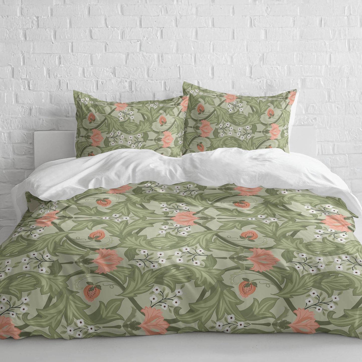 Ogee Leaf Comforter Set