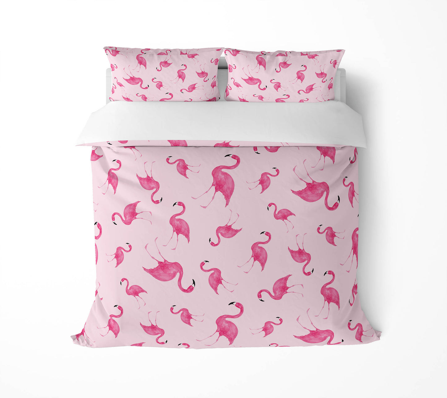 Summer Flamingo Comforter Set