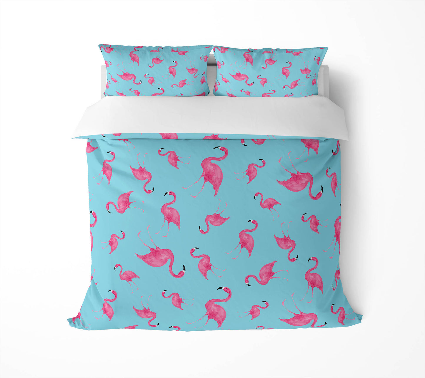 Summer Flamingo Comforter Set