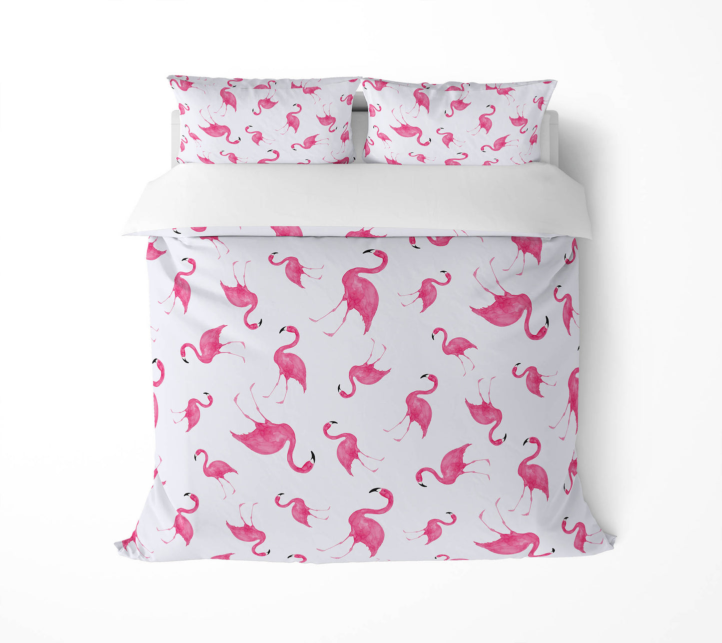 Summer Flamingo Comforter Set