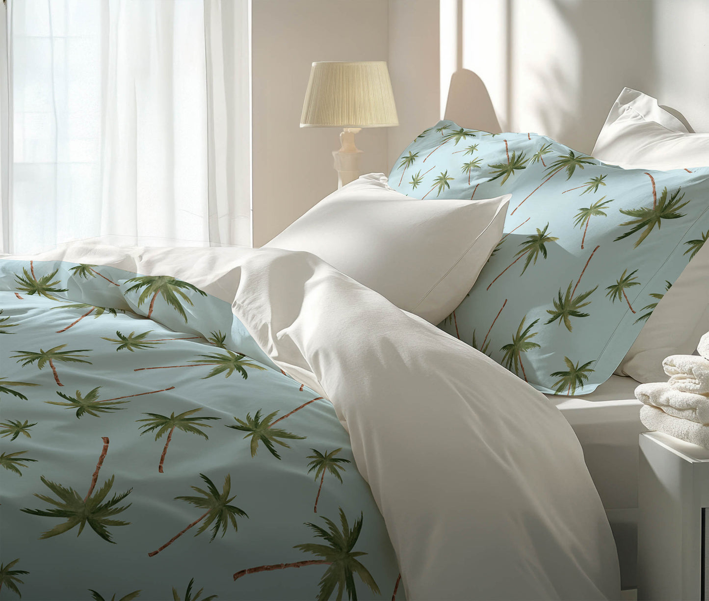 Summer Palms Comforter Set