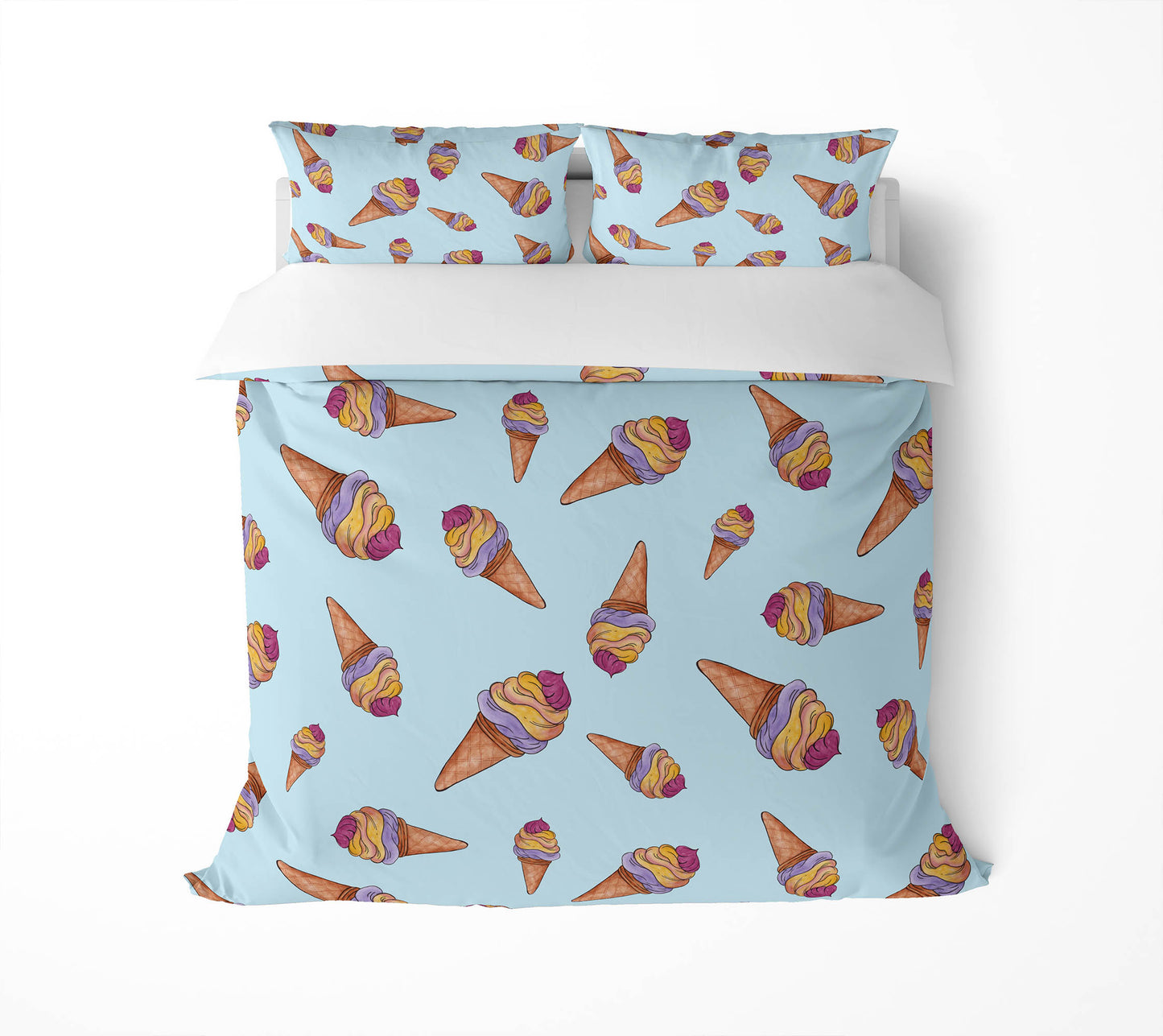 Summer Ice cream Comforter Set