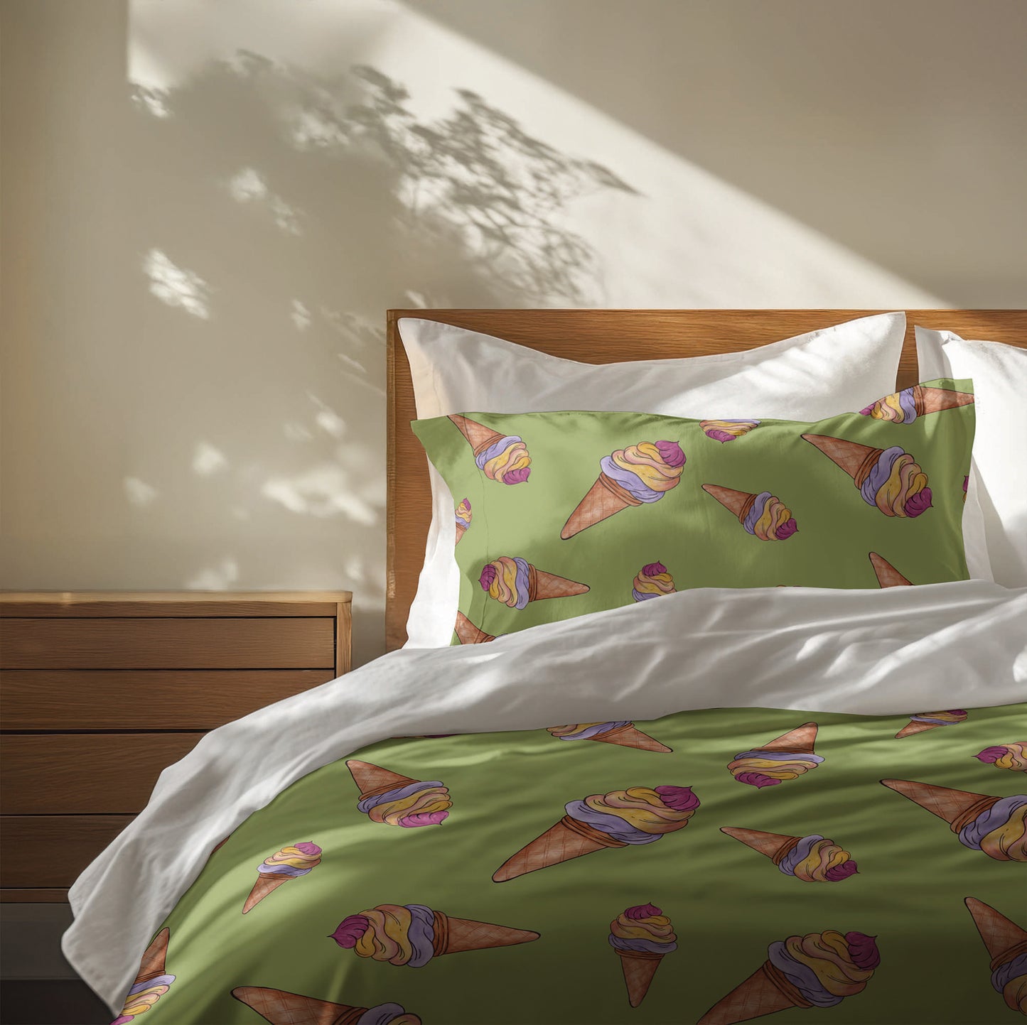 Summer Ice cream Comforter Set