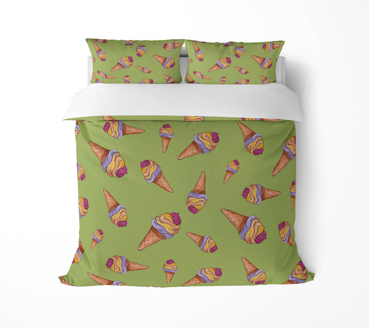 Summer Ice cream Comforter Set