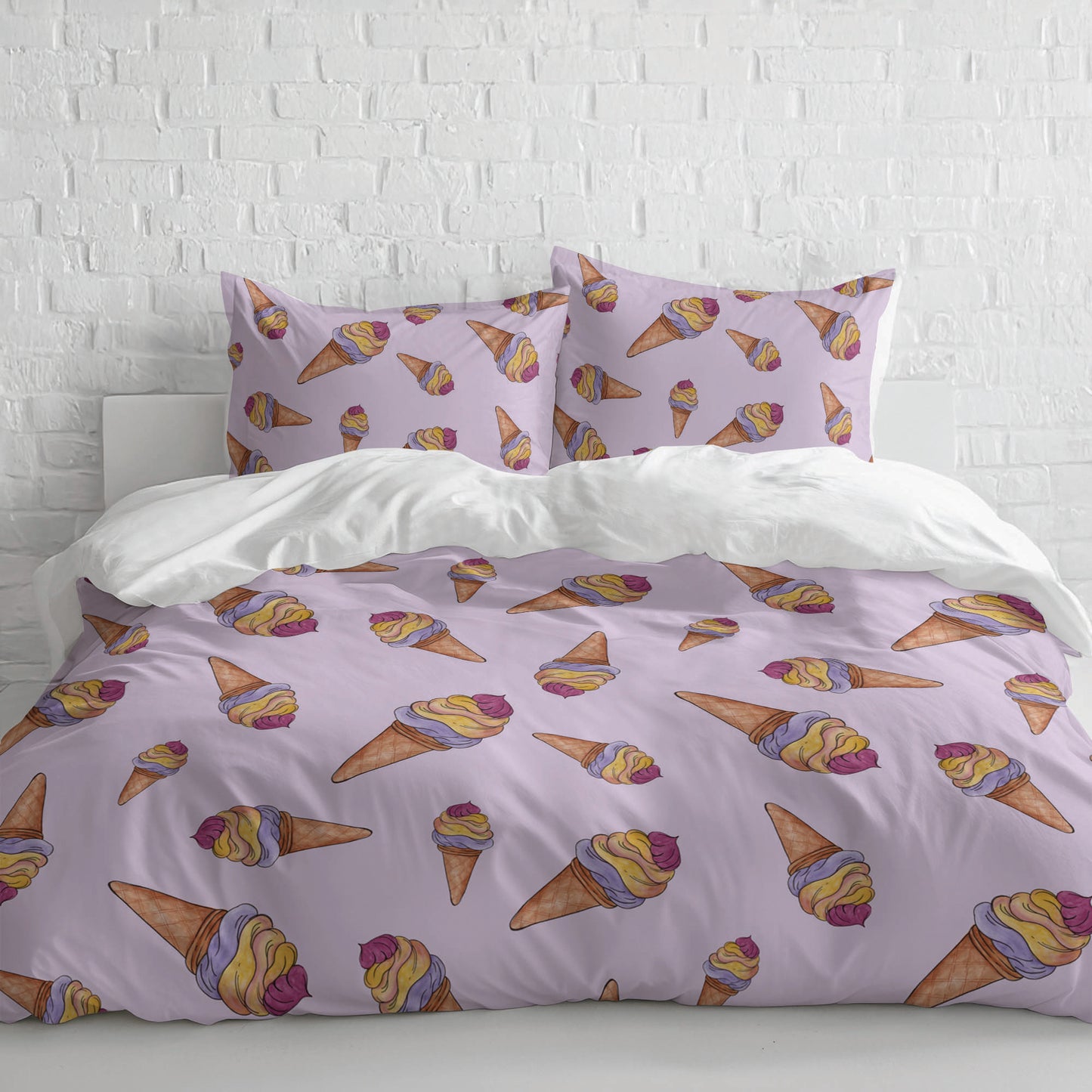 Summer Ice cream Comforter Set