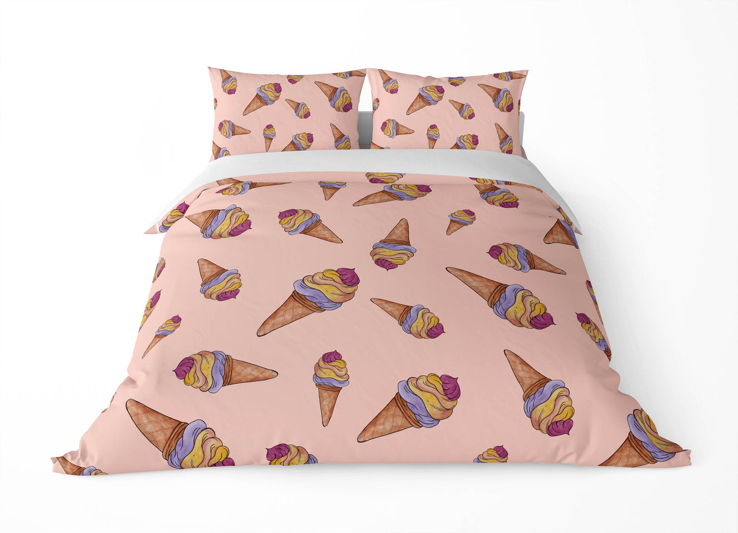 Summer Ice cream Comforter Set