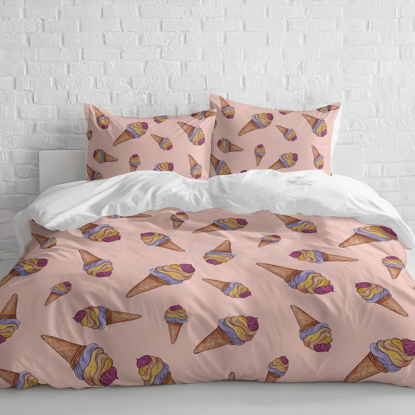 Summer Ice cream Comforter Set