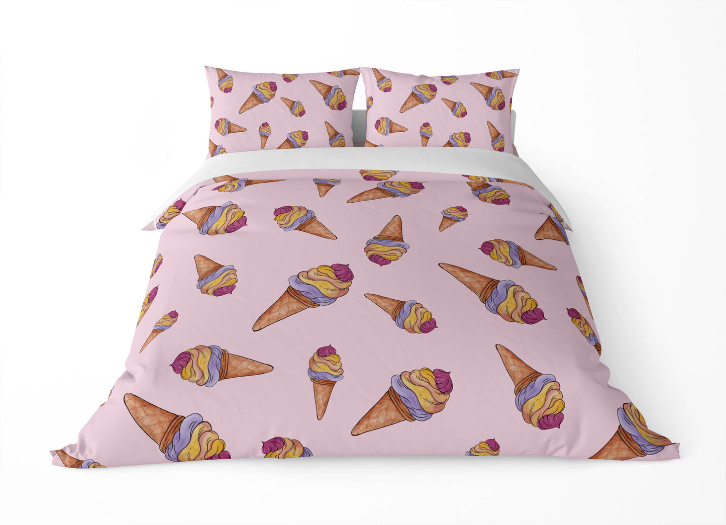 Summer Ice cream Comforter Set